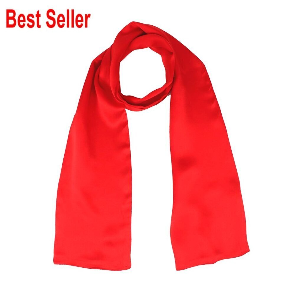 100% Silk Scarf 59" Long Shawl Head Wrap Neck Scarf Gift Packed